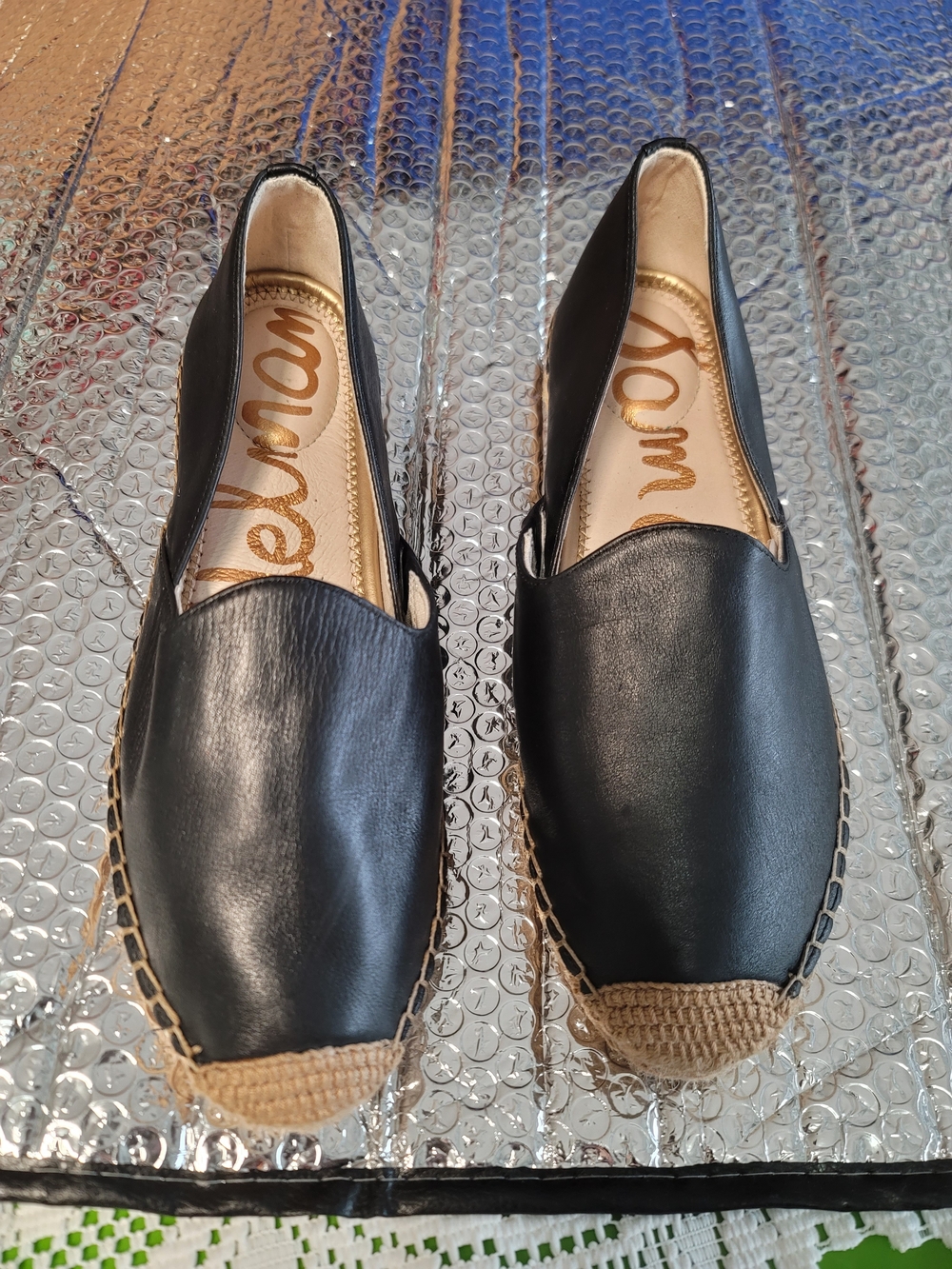 Black Espadrille Sam Edelman Women’s Shoes - Picture 5 of 5